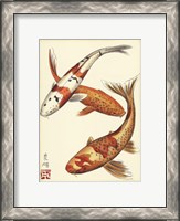 Framed Koi Fish I