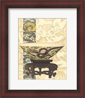 Framed Asian Tapestry I