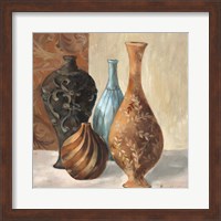 Framed Spa Vases I