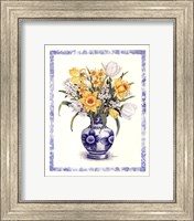 Framed Daffodils and Tulips