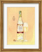 Framed Wine Collage I