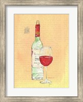 Framed Wine Collage II