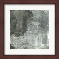Framed Gray Abstract II