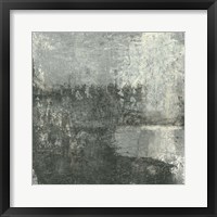 Framed Gray Abstract III