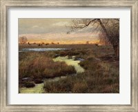 Framed Elk & Creek