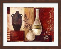 Framed Spice Vases I