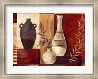 Framed Spice Vases I