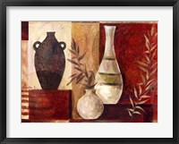 Spice Vases I Framed Print