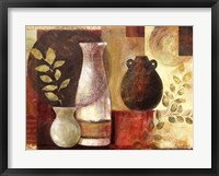 Spice Vases II Framed Print