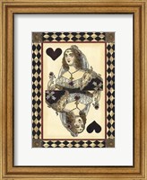 Framed Harlequin Cards III
