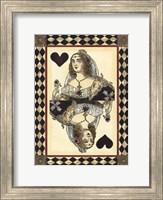 Framed Harlequin Cards III
