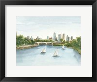 Framed Plein Air Cityscape IV