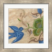 Framed Songbird Fresco I
