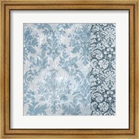 Framed Chambray Damask II