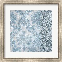 Framed Chambray Damask II