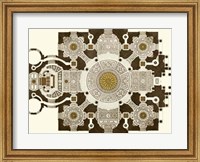 Framed French Marquetry III