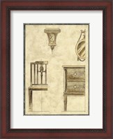 Framed Biedermeier Furniture I