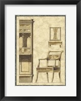 Biedermeier Furniture II Framed Print