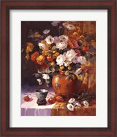 Framed Mums and Persimmons