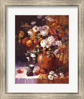 Framed Mums and Persimmons