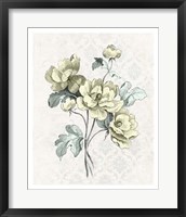 Framed Victorian Blooms I