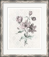 Framed Victorian Blooms II