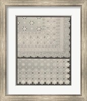 Framed Vintage Lace I