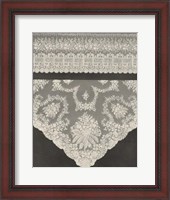 Framed Vintage Lace III