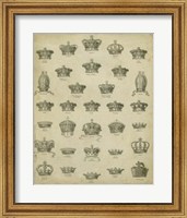 Framed Heraldic Crowns & Coronets V