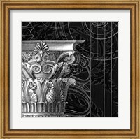 Framed Graphic Cornice II