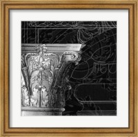 Framed Graphic Cornice IV