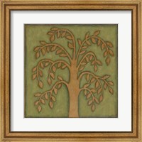 Framed Arbor Woodcut II