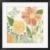 Papillon Garden II Framed Print