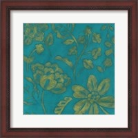 Framed Gilded Batik I