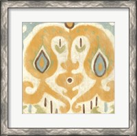 Framed Serene Ikat III