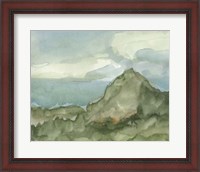 Framed Plein Air Mountain View I