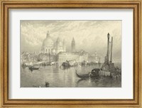 Framed Vintage Venice