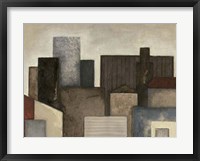 Abstract Metropolis II Framed Print