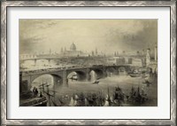 Framed General View of London