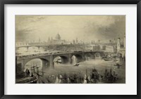 Framed General View of London