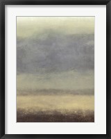Coastal Rain I Framed Print