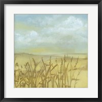 Through the Wheatgrass I Framed Print