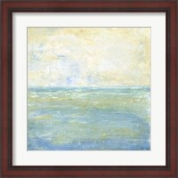 Framed Tranquil Coast II