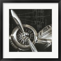 Aerial Navigation I Framed Print