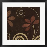 Cardamon Floral I Framed Print
