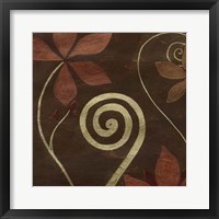 Cardamon Floral II Framed Print