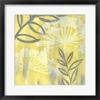 Saffron Floral II Framed Print