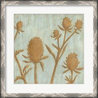 Framed Golden Wildflowers IV