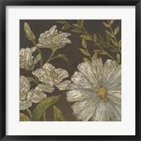 Earth and Floral II Framed Print