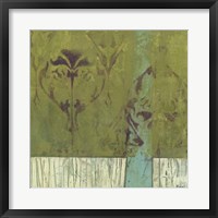 Distressed Abstraction I Framed Print
